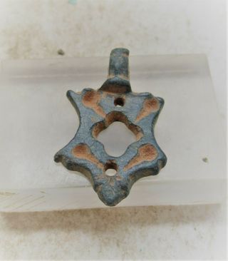 Detector Finds Ancient Roman Decorative Bronze Amulet,  Decorations