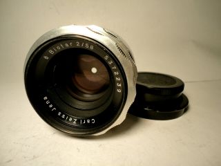 M42 Carl Zeiss Jena Biotar 1q 1:2/58mm Top Vintage Lens F/2.  0