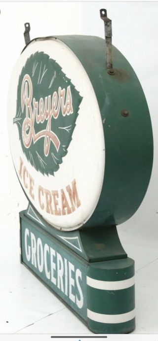 Breyers RARE Ice Cream Double Sided Sign 6