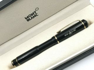 Rare 2006 L.  E.  /88 Montblanc 100 Year Icons Are Forever Safety Fountain Pen 18k B