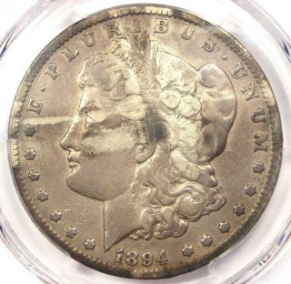 1894 Morgan Silver Dollar $1 - Certified Pcgs Fine Details - Rare Date 1894 - P
