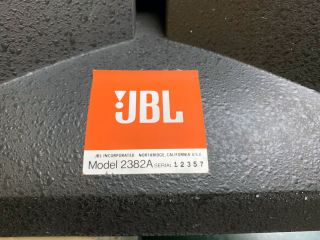 JBL 2426J Driver with 2382A Horn Vintage 3