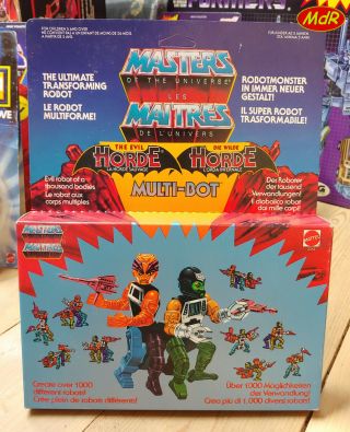 Vintage 1985 Mattel Multi - Bot Evil Horde Motu Masters Universe Modulok Misb
