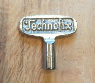 Vintage Technofix Key - Key For Toy Car Micro Racer West Germany
