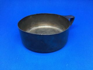 Vintage Tiffany & Co Makers 8393 925 Sterling Silver 4.  5” Porringer Bowl Dish