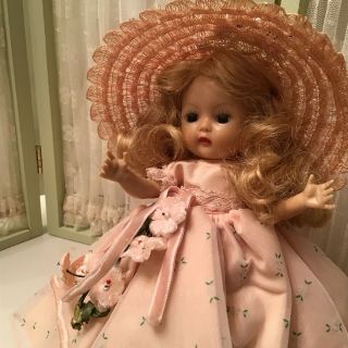 Vtg Nancy Ann Storybook Muffie Doll - Slw 1956 Nm Tagged Outfit 902