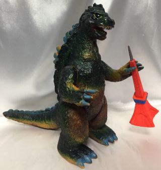 Bullmark Giant 12.  5 " Godzilla Vintage Kaiju Sofubi Toy Figure Japan Vinyl Gojira