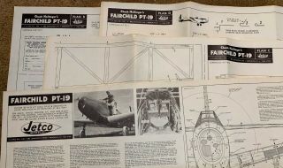 Rare Vintage Jetco Fairchild PT - 19 NIB 7
