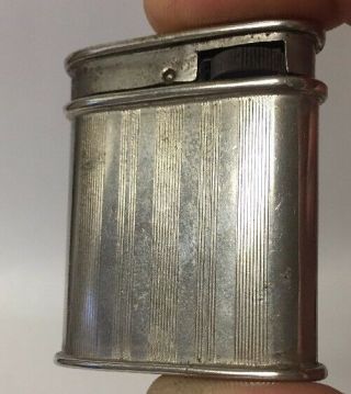 Unusual Antique COLLIS Petrol Pocket Lighter,  (BIGNEY Style) 3