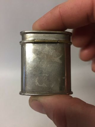 Unusual Antique COLLIS Petrol Pocket Lighter,  (BIGNEY Style) 5