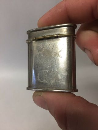 Unusual Antique COLLIS Petrol Pocket Lighter,  (BIGNEY Style) 6