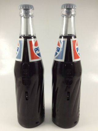 VINTAGE 1991 NASTA FBI Jr.  PEPSI BOTTLE WALKIE TALKIES,  - RARE 2