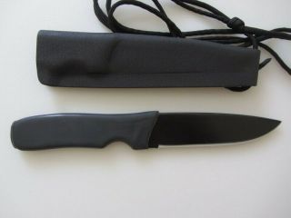 Mad Dog Custom Ceramic Knife,  Non Magnetic Knife & Sheath,  Rare