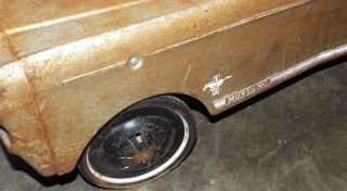 VINTAGE 1960s MUSTANG RALLY PAK AMF JUNIOR METAL PEDAL CAR 39 