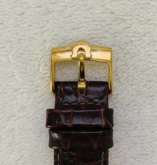 Vintage Omega Rose Gold Wrist Watch engraved 1962 8