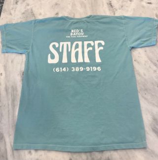 Twenty One Pilots Ned’s Bayou Staff T Shirt Rare Rare Rare