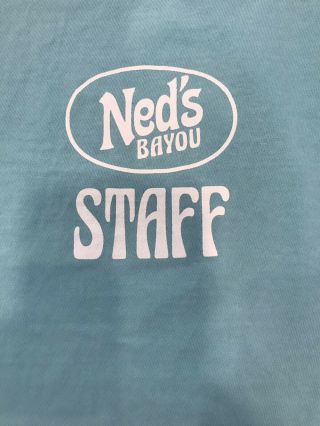 Twenty One Pilots Ned’s Bayou Staff T Shirt RARE RARE RARE 2