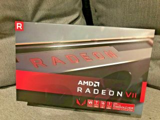 AMD Radeon VII RED 50th anniversary limited edition rare 16GB HBM2 GPU 2