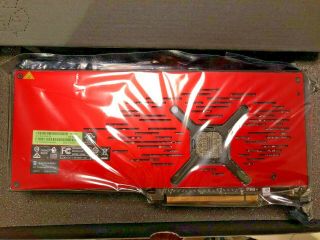 AMD Radeon VII RED 50th anniversary limited edition rare 16GB HBM2 GPU 3