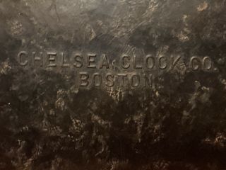 Vintage CHELSEA Clock Co Boston Maritime U S Government Ship’s Clock RUNNING 8