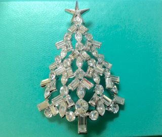 Nolan Miller Rare Christmas Tree Pin 1980 