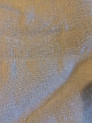 Restoration Hardware Vintage - Washed Belgian Linen Sheet Set Queen Ivory 4