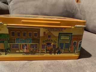ULTRA RARE LITTLE HOUSE ON THE PRAIRIE METAL LUNCHBOX w/ THERMOS 1978 8