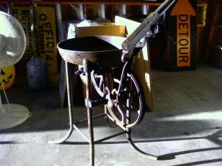 antique coal fired forge 5