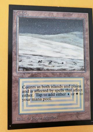 Vintage Magic | MTG Collector ' s Edition [CE] Tundra, 3