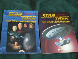 Star Trek The Next Generation 1997 Coloring And Activity Books