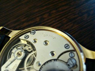 OMEGA MILITARY STYLE ANTIQUE SWISS POCKET WATCH MOVEMENT 1919 11