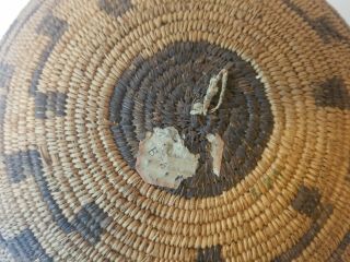 Antique Pima Basket Tray Southwest Native American Indian - Big - 16 
