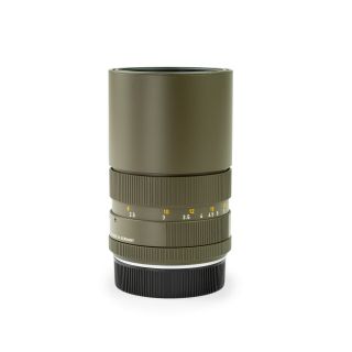 Leica R 180mm F4 Elmar - R Safari Olive Green Edition Rare Nr 3