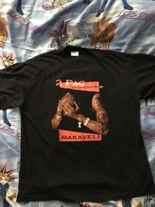 Vintage Rare 2pac Promo Tee With Cronies Tag Tupac Rap Tee Death Row Records 2