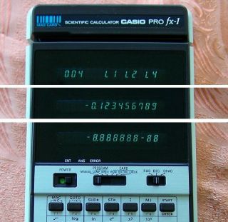 Vtg Rare Casio Pro FX - 1 Scientific Programmable Calculator (no 502 602 201p) 4