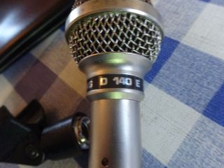 AKG D140E.  Vintage Dynamic Microphone. 4