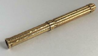 Antique 14k Yellow Gold Mechanical Pencil