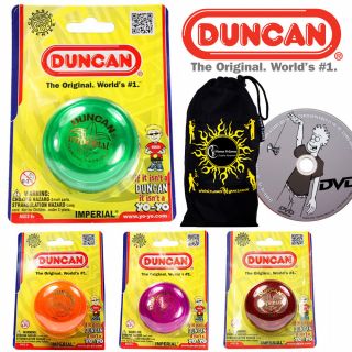 Duncan Imperial Classic Yoyo Ideal For Kids & Beginners,  Learn Yo - Yo Dvd,  Bag
