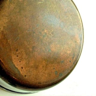 Vtg Revereware Child ' s Miniature Toy Skillet Frying Pan Copper Clad Bottom 4 