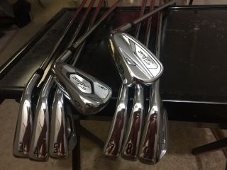 Titleist 718 Ap2/ap3 Combo Iron Set With Tour Issue Dg S400 Steel Shafts Rare