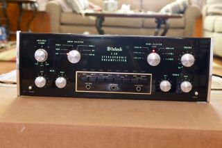 McIntosh C28 Stereo Preamplifier - Phono Stage - Vintage Audiophile Classic 12