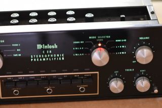 McIntosh C28 Stereo Preamplifier - Phono Stage - Vintage Audiophile Classic 2