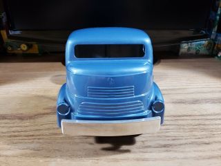 Smith Miller Smitty Toys GMC Blue Tractor Trailer Vintage 1950 ' s 4