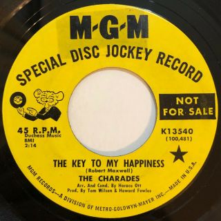 Charades " The Key To My Happiness " (mgm) Rare Northern Soul 45 Hear
