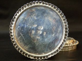 Rare Solid Silver Antique 19th Century Dutch Box / Dressing Table Pot,  Victorian 8