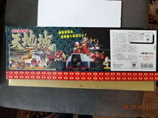 1990 Bandai SD Gundam Samurai Musha Gundam Castle Fortress Playset RARE 5