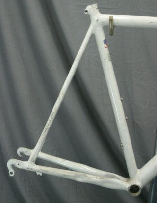 Vintage Cannondale Road Bike Frame Aluminum 58cm L 11/15/1988 USA Made Charity 2