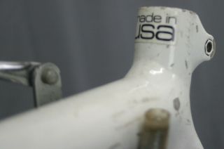 Vintage Cannondale Road Bike Frame Aluminum 58cm L 11/15/1988 USA Made Charity 7