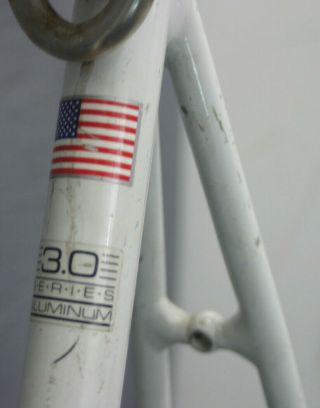 Vintage Cannondale Road Bike Frame Aluminum 58cm L 11/15/1988 USA Made Charity 8