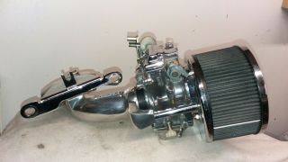 Rare Harley Davidson Carburetor Rivera Primo Mikuni Hsr42 Setup Big Twin Chopper